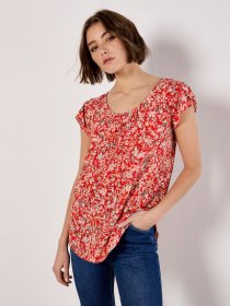 Apricot Druckbluse »Bluse« mit Tulpenärmel
