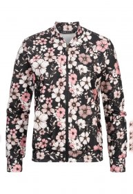 CLOUD 5IVE Klassische Bluse »CLOUD 5IVE Blouson with All-Over Flower Print«