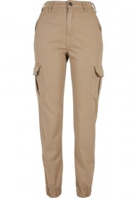 URBAN CLASSICS Cargohose »Urban Classics Damen Ladies High Waist Cargo Pants«
