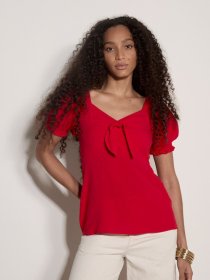 Apricot Klassische Bluse »Bluse« mit Schleife vorne