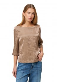 Zero Klassische Bluse »Damen mit Knittereffekt«