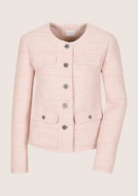 MADELEINE Jackenblazer »Blazer Bouclé-Blazer mit Glanzakzenten« Bouclé