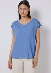 STREET ONE STUDIO Shirtbluse mit V-Ausschnitt