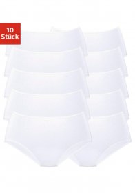 petite fleur Hüftslip 10er-Pack,aus elastischer Baumwolle