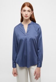 Eterna Longbluse »LOOSE FIT« EASY IRON (bügelleicht)