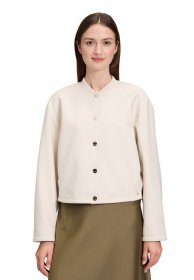 Betty&Co Jackenblazer »Damen mit Rippbündchen«