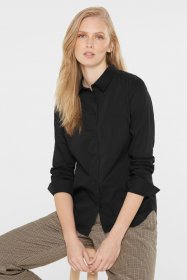 SENSES.THE LABEL Langarmbluse mit Baumwolle
