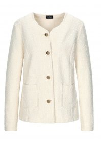 GOLDNER Jackenblazer »Baumwollblazer mit Glanzdetails« Passformnähte