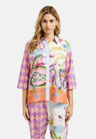 Smith & Soul Kurzarmbluse mit Baumwolle