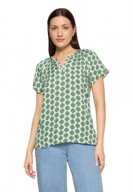 Cartoon Shirtbluse »Damen mit Rüschen«