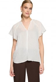 Zero Klassische Bluse »Damen mit V-Ausschnitt«
