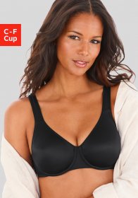 LASCANA Minimizer-BH mit Bügel aus seidiger Microfaser – ideal für große Größen