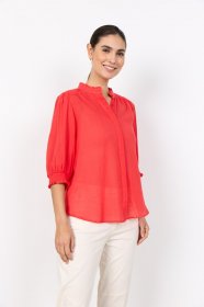 soyaconcept Kurzarmbluse »SC-FABIANA 3« Baumwolle