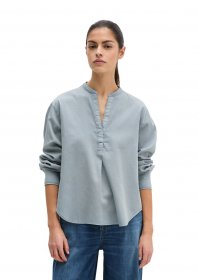 Marc O'Polo Langarmbluse loose aus Baumwoll-Satin