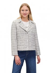 Cartoon Jackenblazer »Damen mit aufgesetzten Taschen«
