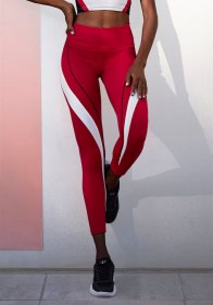 LASCANA ACTIVE Leggings Logo-Badge und Reißverschlusstasche auf der Rückseite