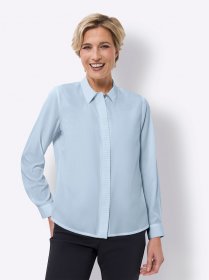 Classic Basics Langarmbluse