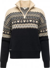Ragwear Norwegerpullover »Norwie« Norweger Damen Strickpullover Troyer mit Reißverschluss