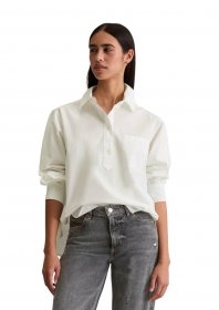 Marc O'Polo DENIM Langarmbluse »aus softem Popeline«
