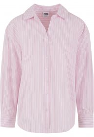 URBAN CLASSICS Klassische Bluse »Urban Classics Ladies Oversized Striped Blouse«