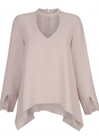 Alba Moda Langarmbluse »Oversizedbluse Oversizedbluse mit Cutout«