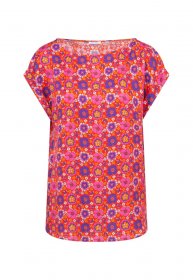 seidensticker Shirtbluse »Schwarze Rose« 1/2 Rundhals Druck