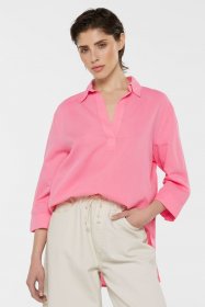 SENSES.THE LABEL Schlupfbluse mit Seitenschlitze