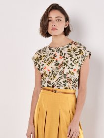 Apricot Druckbluse »Bluse« mit offenem Rücken