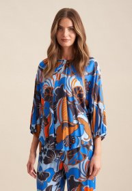 seidensticker Klassische Bluse »Schwarze Rose« Tunika Floral