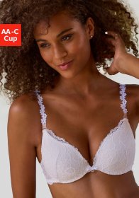 Vivance Push-up-BH mit 3 Trägern (Wechselträger) zum Austauschen, sexy Dessous, Sommer