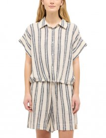 MUSTANG Kurzarmbluse »Damen Style Muce Short Sleeve«