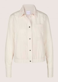 MADELEINE Langarmbluse »Hemdbluse Blusenshirt mit Brusttasche« Breite Manschetten