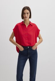 Mavi Kurzarmbluse »SHORT SLEEVE SHIRT« Bluse Kurzarm