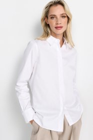 RICHROYAL Klassische Bluse Mit Markenlabel am Rücken