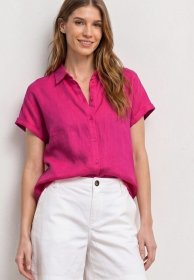 STREET ONE Hemdbluse aus Leinen