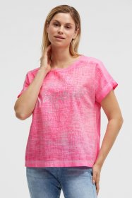 SOCCX Schlupfbluse mit überschnittener Schulter