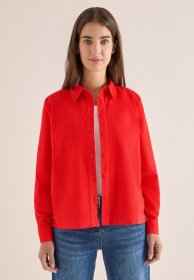 Cecil Hemdbluse aus reiner Baumwolle