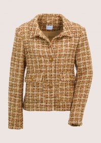MADELEINE Jackenblazer »Tweedblazer Eleganter Businessblazer mit Hemdkragen« Tweedblazer