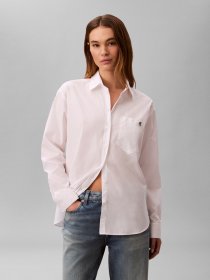 Calvin Klein Jeans Hemdbluse »COTTON POPLIN RELAXED SHIRT« Regular fit mit Brusttasche