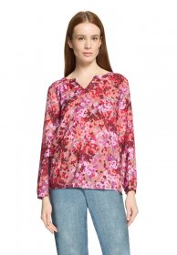 Cartoon Shirtbluse »Damen mit Raffung«