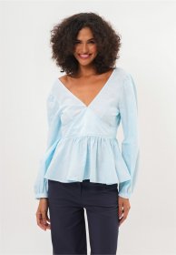 freshlions Klassische Bluse »Brielle« 1 Stk. mit gestreiftem Design