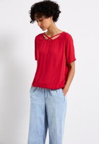 STREET ONE Shirtbluse aus softer Viskose