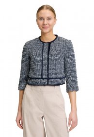Betty&Co Jackenblazer »Damen mit aufgesetzten Taschen« Material