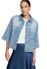 Zero Jackenblazer »Damen im Jeans-Look« Material.