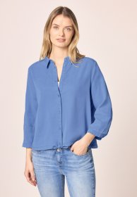 STREET ONE Hemdbluse mit 3/4 Ärmeln