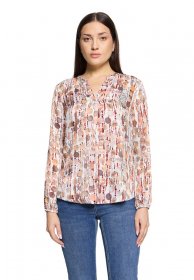 Cartoon Shirtbluse »Damen mit Muster«