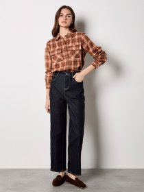 Apricot Klassische Bluse »Bluse« mit Karomuster