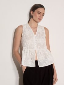Apricot Klassische Bluse »Bluse« mit Blumenstickerei