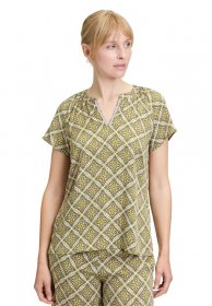 Cartoon Shirtbluse »Damen mit Muster«