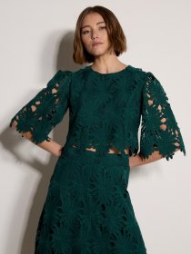 Apricot Klassische Bluse »Bluse« mit Gänseblümchen